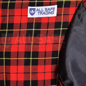 Kilt Tartan léger avec logo personnalisé fabriqué en usine direct pour hommes Kilt Tartan léger des Highlands écossais - Product Image 4