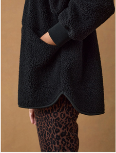 Sudadera de Mujer de Manga Larga de Sherpa de Alta Calidad a Precio de Fábrica de Proveedor Mayorista - Product Image 3