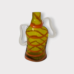 Botella de vidrio decorativa moteada para beber Regalos corporativos de Navidad terminados a mano Patrón único brillante de alta calidad Ecológico - Product Image 3