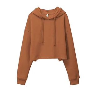 High Quality Unisex Autumn Sporty Hoodie Casual Sweatshirt Regular Fit <b>Drop</b> Shoulder Pullover 100% Cotton Custom Printed - Product Image 5