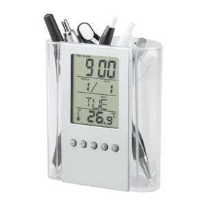 Porte-stylo cristallin personnalisé avec présentoir – Organisateur de bureau et de tiroir sur mesure - Product Image 4
