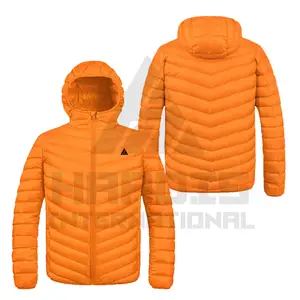 メンズ暖かい防風フグジャケット防水フグジャケット高品質デザイン低価格フグジャケット