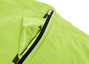 Men's High Street Style Summer <b>Cargo</b> <b>Shorts</b> with Multi-Pockets 100% Cotton Solid Pattern Customizable Size Below Knee Length - Product Image 5