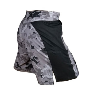 Pantalones cortos de MMA para hombre de alta calidad con impresión de logotipo personalizado Ropa de artes marciales Premium - Product Image 2