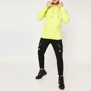 Sweat-shirt à capuche uni à faible MOQ, 500 g/m², surdimensionné, sweat-shirt à capuche et sweat-shirt pour hommes unisexes - Product Image 1