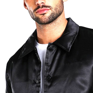 แจ็กเก็ตบอมเบอร์สำหรับผู้ชายเสื้อแจ็กเก็ตบอมเบอร์ลำลองติดกระดุมพิมพ์ลาย3D ดีไซน์ล่าสุด - Product Image 6