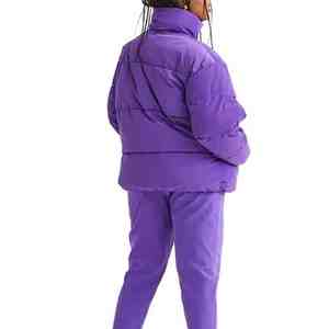 Wholesale OEM Custom Logo Print Quilted <b>Waterproof</b> <b>Plus</b> <b>Size</b> Winter Regular Bomber <b>Jacket</b> <b>Women</b> 100 % Cotton Unique Design - Product Image 5