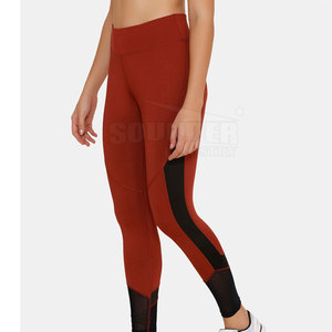 Direct Pakistan Custom Made Women's Yoga <b>Leggings</b> New Style Mid Waist Solid <b>Pattern</b> Best Color <b>Leggings</b> for Women's Yoga - Product Image 4