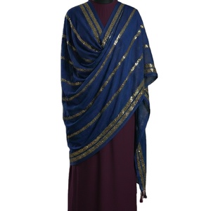 Chal de viscosa para mujer, con borlas, suave, ligero, duradero, largo, con estampado floral de paisley, para uso diario y al aire libre - Product Image 1