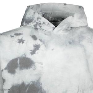 OEM diseño personalizado 100% algodón hombres Tie Dye Hoodie patrón sólido forrado cuello con capucha suelta otoño tejido sudadera nueva llegada - Product Image 2