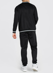 Ensembles de jogging à fermeture éclair 2 pièces avec logo personnalisé survêtements réfléchissants 3m pour hommes vêtements de sport survêtements unisexes Slim Fit pour hommes - Product Image 3