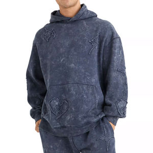 Wholesale Custom Logo Printed Men's Jogging Tracksuit Outerwear <b>Hoodie</b> Winter Sweatshirts with <b>Maternity</b> Feature - Product Image 4