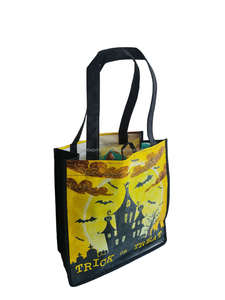 Sac cadeau réutilisable laminé à poignée moyenne, personnalisé, non tissé, pliable, ECOBAG VINA modèle E02, fabriqué au Vietnam - Product Image 5