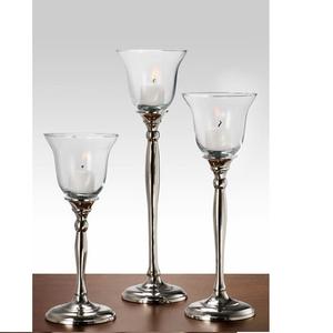 Candelero pequeño hecho a mano con cuentas para Navidad, decoración de mesa de diseño único con Base para decoraciones navideñas de boda - Product Image 1