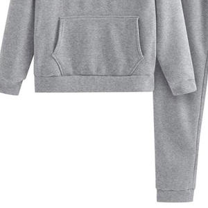 Automne hiver deux pièces femmes survêtement grande qualité décontracté vêtements de détente tenues grande taille survêtement pour dames - Product Image 4