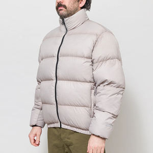 Veste matelassée personnalisée pour homme, de haute qualité, décontractée, à capuche, en poly duvet, veste matelassée en gros, vestes gonflées personnalisées - Product Image 2