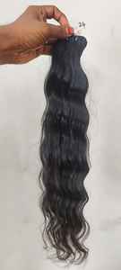 Extensiones de cabello humano natural ondulado de 24 pulgadas - Product Image 2