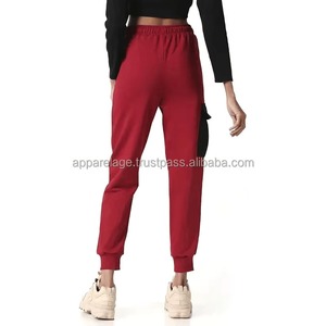 2024 femmes 345Gsm pantalons de survêtement décontracté Joggers dentelle décoration plat classique sport pantalon pour femme taille élastique en peluche pantalon - Product Image 6