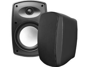 Livraison à domicile pour enceintes d'extérieur toutes saisons, enceintes à montage en surface (noir), caisson de basses - Product Image 2