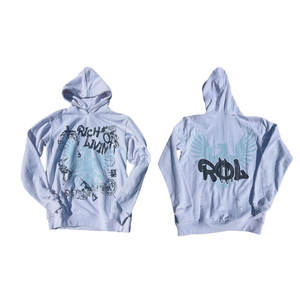 Sweat à capuche hommes femmes Double face Logo imprimé sweats à capuche unisexe mode Hip Hop Streetwear hommes sweats à capuche avec quantité minimale de commande bas - Product Image 3