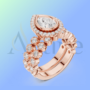 Bague en or 18 carats avec motif gravé - Product Image 1