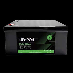 Grossiste Système d'énergie solaire de stockage domestique 24V 200Ah Batterie au lithium-ion Lifepo4 Générateur solaire Batterie au lithium de secours - Product Image 2