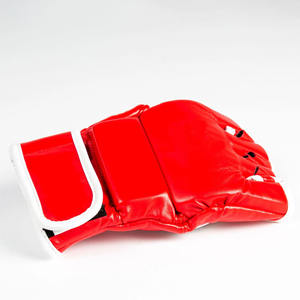 Gants de MMA professionnels de haute qualité en cuir, nouvelle arrivée, design à doigts ouverts, personnalisables, entraînement aux arts martiaux, gants de MMA pour hommes - Product Image 4