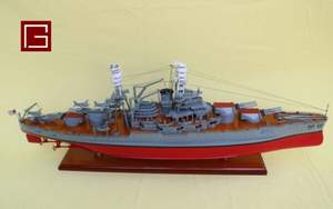 Gia Nhien Fabricant Approuvé Conception Personnalisée Basse quantité minimale de commande USS Arizona Destroyer ARTISANAT EN BOIS - Product Image 4