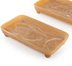 2026 nouvelle Collection tourbillon résine chocolat plateau qualité supérieure à la main moderne décor à la maison plateau personnaliser taille chocolat plateau - Product Image 5