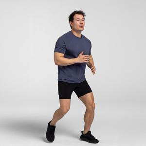 Camisetas personalizadas de cuello redondo deporte Pima algodón diseños manga corta Vintage liso tallas grandes para hombre - Product Image 6