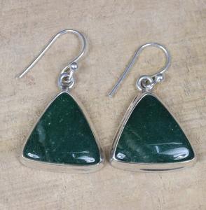 ต่างหูตะขออัญมณีหรูหราเครื่องประดับทำด้วยมือต่างหู925อาเกตธรรมชาติสีเงินสเตอร์ลิงต่างหูของขวัญเครื่องประดับสำหรับผู้หญิง - Product Image 2