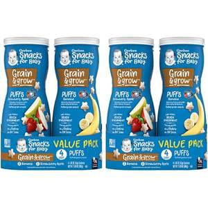 Goût fraise, collation croustillante Gerber Graduates Lil Crunchies pour tout-petits, 42g - Product Image 1