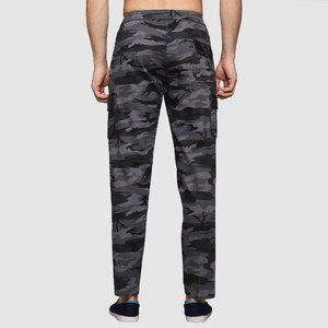 Sólido Impreso Artículo Online Fresh Button Up Hombres Pantalones de camuflaje Precio al por mayor Online Trendy Camo Hombres Pantalones - Product Image 4