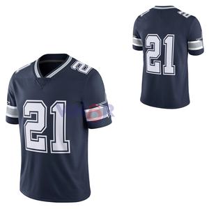 Maillot de football américain de haute qualité en gros maillot de football américain personnalisé en maille imprimé par sublimation maillot de football américain avec nom de l'équipe - Product Image 6