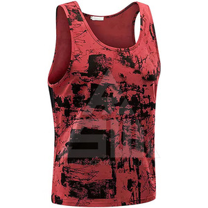 Prix bas, haute qualité, confortable, respirant, léger, séchage rapide, écologique, débardeur de sport en polyester/coton pour hommes - Product Image 4