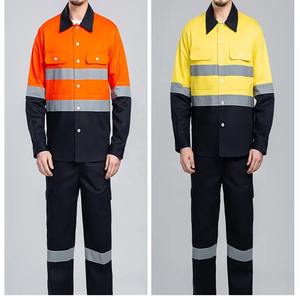 Conjunto de Dos Piezas para Hombre, Estilo Casual de Negocios, Blazer de Manga Larga con Cuello de Solapa Abierta y Pantalones, Traje de Trabajo - Product Image 6