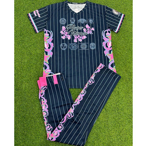 Uniforme de maillot de baseball personnalisé de la meilleure qualité, sublimé par la conception, uniforme de baseball de softball boutonné pour jeunes à un prix raisonnable - Product Image 2