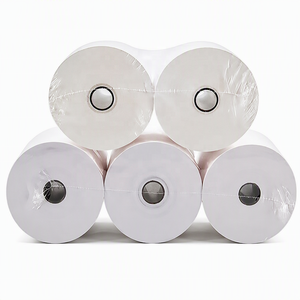 Rouleau de papier autocopiant NCR 75x70mm pour imprimante de reçus de caisse enregistreuse et TPV, 2 ou 3 plis, Fabricant OEM - Product Image 5