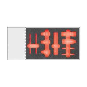 Bi-Colour Foam Modulo (<b>Empty</b>) for Module 519 M 27 Other Connectors USAG Product - Product Image 1