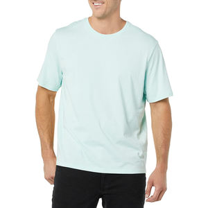 Premium surdimensionné 300GSM coton t-shirt goutte épaule lourd Streetwear blanc t-shirt Logo personnalisé approvisionnement - Product Image 1