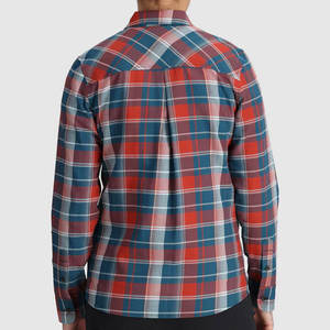 Franela más invierno terciopelo grueso hombre terciopelo polar personalizado cálido grueso Casual vestido Formal mujeres manga larga camisas a cuadros - Product Image 3