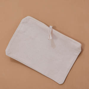 Pochette de maquillage pratique pour le voyage et le rangement Pochette en tissu doux pour les essentiels cosmétiques quotidiens - Product Image 2