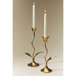 Bougeoir en métal doré de luxe en gros, branche de fleurs, 3 bras, candélabre haut, centre de table pour les événements de mariage et la décoration d'hôtel - Product Image 6