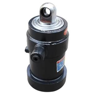 Cilindro hidráulico de brazo de excavadora de pistón de varilla única de doble efecto telescópico multietapa de 2000mm 25 toneladas de fábrica de China - Product Image 1