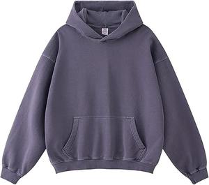 Sudadera con capucha de gran tamaño con logotipo personalizado, Sudadera con capucha unisex en blanco, Sudadera con capucha con estampado de soplo de logotipo personalizado - Product Image 2