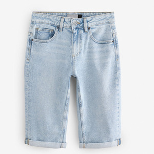 Venta al por mayor Tasa de fábrica 2025 Pantalones cortos Jean Pantalones cortos de moda para mujeres Plus Szie pero Fit Jean Denim Short Mujeres para el verano - Product Image 2