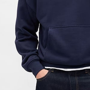 Sweat-shirt pour homme tendance streetwear, qualité supérieure, pour un usage décontracté, avec logo personnalisé et poche, prix avantageux - Product Image 3