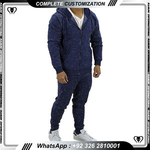 Ensemble de course pour homme avec logo personnalisé, nouveau design, respirant, imprimé par sublimation, veste et pantalon à fermeture éclair pour l'hiver, adultes - Product Image 3