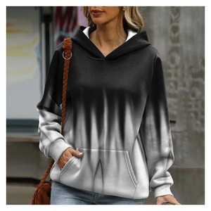 Nouveau sweat à capuche décontracté à manches longues léger dégradé 3d imprimé sweat à capuche pour femme sweat femme chaud Street Wear sweat surdimensionné - Product Image 6
