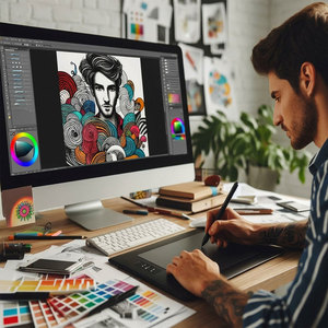 Services de graphisme professionnels, création de logos personnalisés, design pour les réseaux sociaux, solutions graphiques créatives - Product Image 2